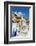 Beautiful Pictorial Santorini-Maugli-l-Framed Photographic Print