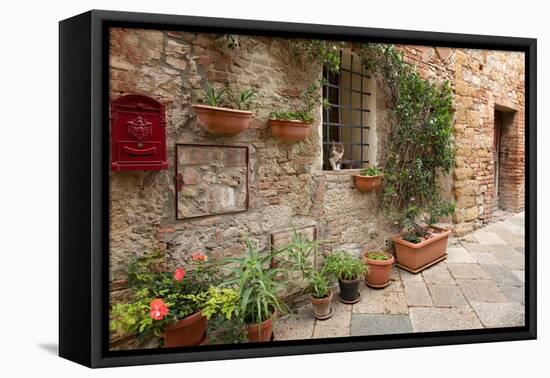 Beautiful Picturesque Nook of Rural Tuscany-Petr Jilek-Framed Premier Image Canvas