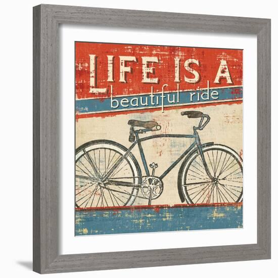 Beautiful Ride I-Pela Design-Framed Premium Giclee Print