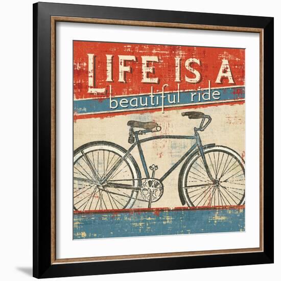 Beautiful Ride I-Pela Design-Framed Premium Giclee Print