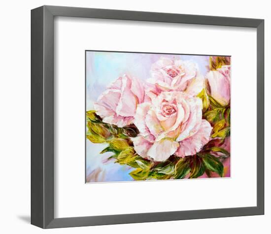 Beautiful Roses Oil Painting On Canvas Art Print Valenty Art Com Beautiful Roses Oil Painting On Canvas Art Print Valenty Art Com