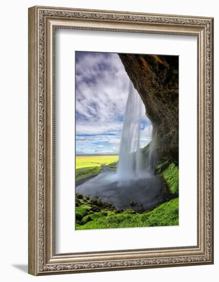 Beautiful Seljalandsfoss Morning, Southern Coast Iceland-Vincent James-Framed Photographic Print