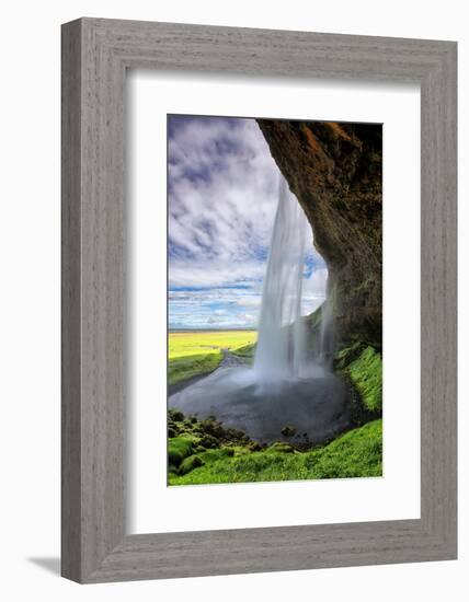 Beautiful Seljalandsfoss Morning, Southern Coast Iceland-Vincent James-Framed Photographic Print