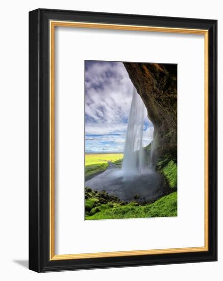 Beautiful Seljalandsfoss Morning, Southern Coast Iceland-Vincent James-Framed Photographic Print