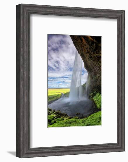 Beautiful Seljalandsfoss Morning, Southern Coast Iceland-Vincent James-Framed Photographic Print