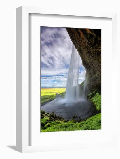 Beautiful Seljalandsfoss Morning, Southern Coast Iceland-Vincent James-Framed Photographic Print