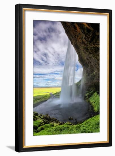 Beautiful Seljalandsfoss Morning, Southern Coast Iceland-Vincent James-Framed Photographic Print