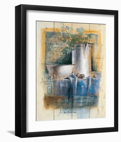 Beautiful Silence in White-Joadoor-Framed Art Print