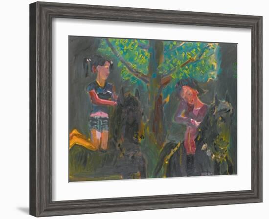 Beautiful Sister Flower-Zhang Yong Xu-Framed Giclee Print