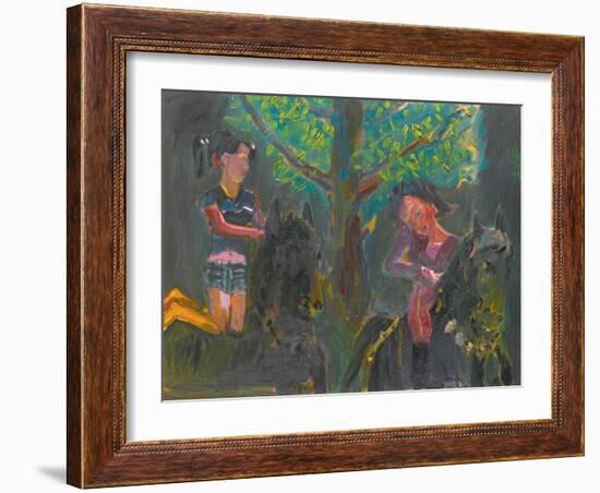 Beautiful Sister Flower-Zhang Yong Xu-Framed Giclee Print