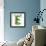 Beautiful Spring Letter "E"-Kesu01-Framed Premium Giclee Print displayed on a wall