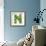 Beautiful Spring Letter "N"-Kesu01-Framed Premium Giclee Print displayed on a wall