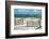 Beautiful Sunny Day with Big Waves and Puffy Clouds at White Sand Beach-forestpath-Framed Photographic Print