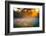 Beautiful Sunrise over a Summer Blossoming Meadow-yanikap-Framed Photographic Print