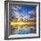 Beautiful Sunset on the Sea. Beautiful Seascape-Oleh Honcharenko-Framed Photographic Print