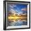 Beautiful Sunset on the Sea. Beautiful Seascape-Oleh Honcharenko-Framed Photographic Print