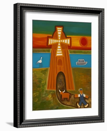 Beautiful Sunset-Cristina Rodriguez-Framed Giclee Print