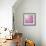 Beautiful Tender Cherry Tree Blossom in Morning Purple Sun Light-Anna Omelchenko-Framed Art Print displayed on a wall