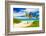 Beautiful Tropical Beach in Cuba-Kamira-Framed Photographic Print