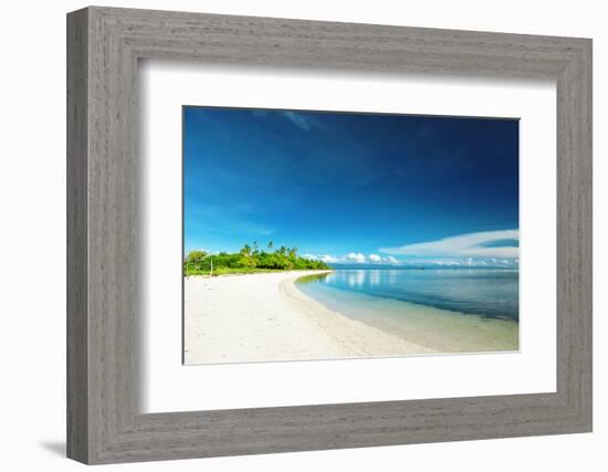 Beautiful Uninhabited Island at Philippines-haveseen-Framed Photographic Print