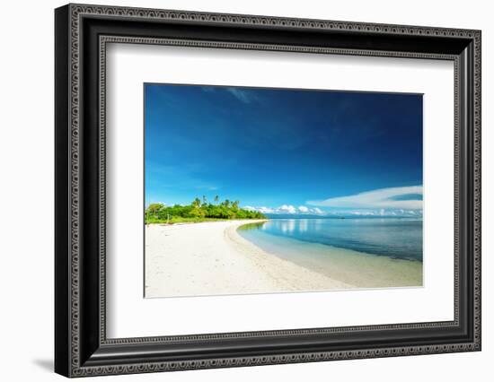 Beautiful Uninhabited Island at Philippines-haveseen-Framed Photographic Print