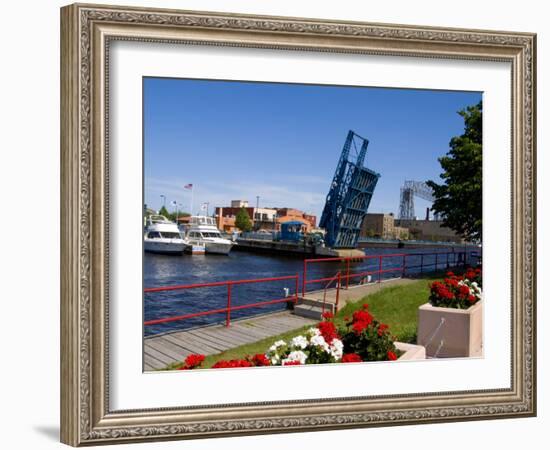 Beautiful Unique Bridge, Duluth, Minnesota-Bill Bachmann-Framed Photographic Print