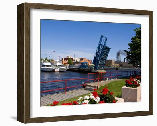 Beautiful Unique Bridge, Duluth, Minnesota-Bill Bachmann-Framed Photographic Print