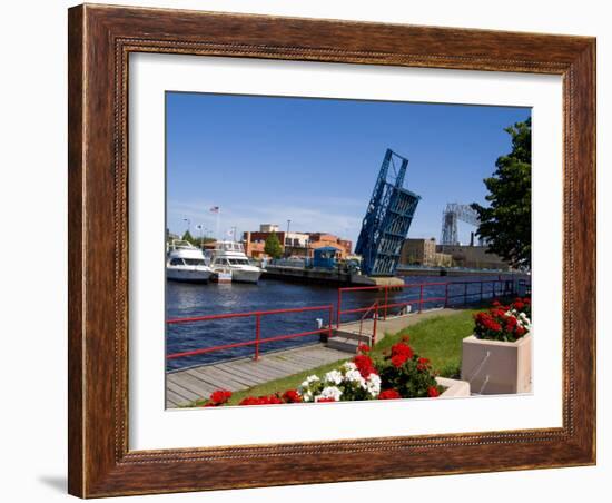 Beautiful Unique Bridge, Duluth, Minnesota-Bill Bachmann-Framed Photographic Print