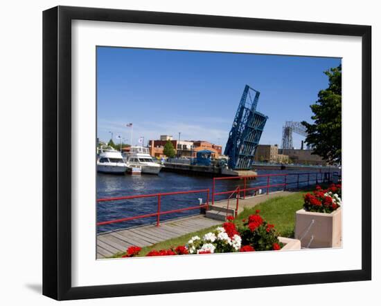 Beautiful Unique Bridge, Duluth, Minnesota-Bill Bachmann-Framed Photographic Print