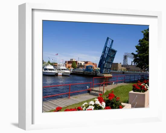 Beautiful Unique Bridge, Duluth, Minnesota-Bill Bachmann-Framed Photographic Print