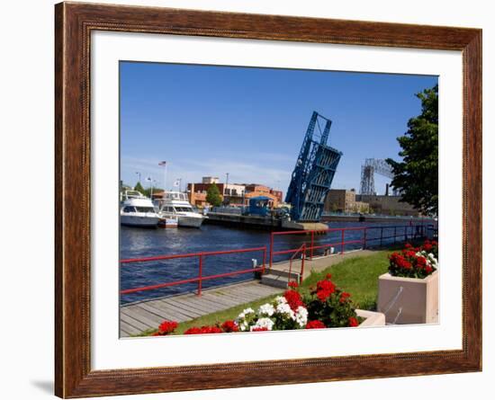 Beautiful Unique Bridge, Duluth, Minnesota-Bill Bachmann-Framed Photographic Print