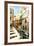 Beautiful Venetian Pictures - Oil Painting Style-Maugli-l-Framed Art Print