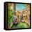 Beautiful Venice - Artwork In Painting Style-Maugli-l-Framed Stretched Canvas