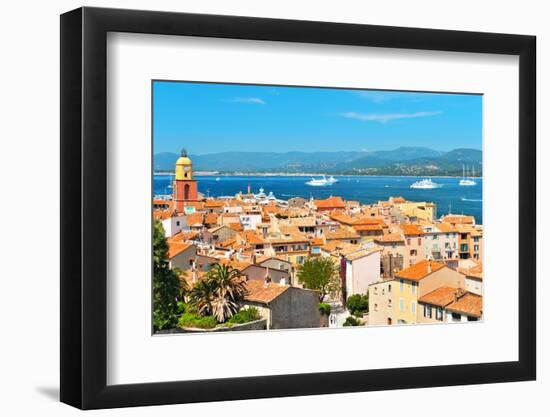 Beautiful View of Saint-Tropez. France, Provence-LiliGraphie-Framed Photographic Print