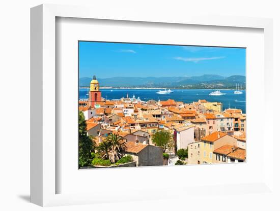 Beautiful View of Saint-Tropez. France, Provence-LiliGraphie-Framed Photographic Print