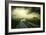 Beautiful View On The Road Under Sky With Clouds-yuran-78-Framed Art Print