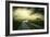 Beautiful View On The Road Under Sky With Clouds-yuran-78-Framed Art Print