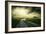 Beautiful View On The Road Under Sky With Clouds-yuran-78-Framed Art Print