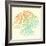 Beautiful Vintage Hand Drawn Tree Of Life-transiastock-Framed Art Print