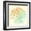 Beautiful Vintage Hand Drawn Tree Of Life-transiastock-Framed Art Print