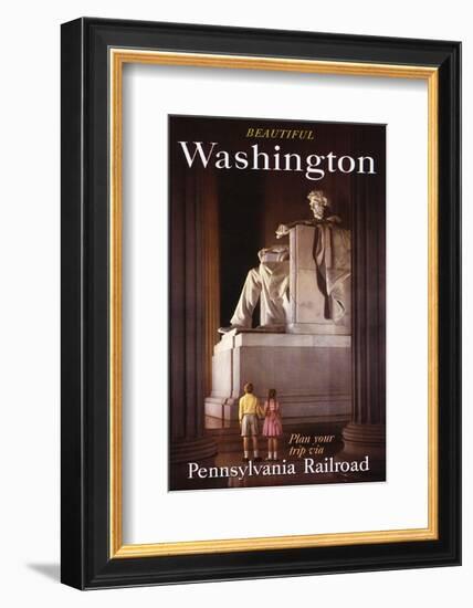 Beautiful Washington-null-Framed Art Print