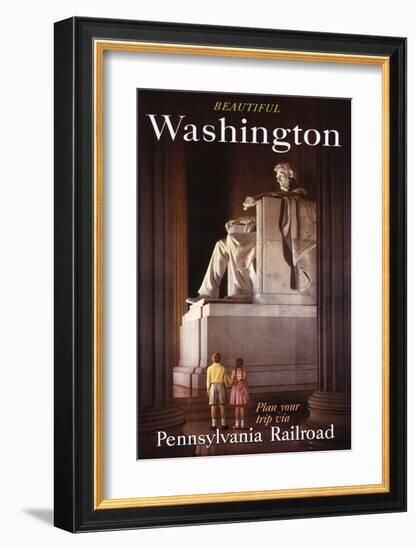 Beautiful Washington-null-Framed Art Print