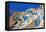 Beautiful White-Blue Santorini-Maugli-l-Framed Premier Image Canvas