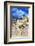 Beautiful White-Blue Santorini-Maugli-l-Framed Photographic Print