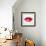 Beautiful Woman's Lips Formed By Abstract Blots-artant-Framed Art Print displayed on a wall