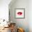 Beautiful Woman's Lips Formed By Abstract Blots-artant-Framed Art Print displayed on a wall