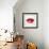 Beautiful Woman's Lips Formed By Abstract Blots-artant-Framed Art Print displayed on a wall