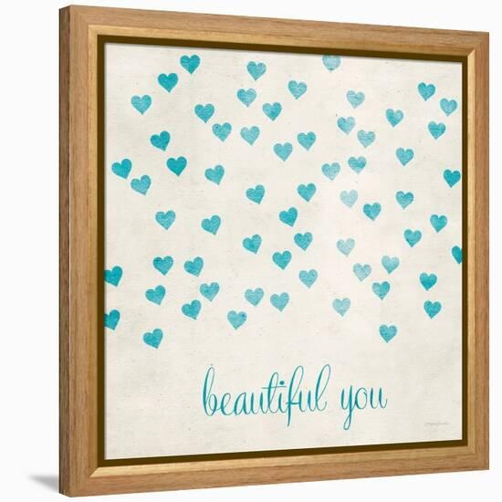 Beautiful You in Blue-Morgan Yamada-Framed Stretched Canvas