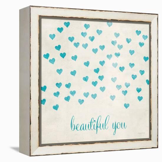 Beautiful You in Blue-Morgan Yamada-Framed Stretched Canvas