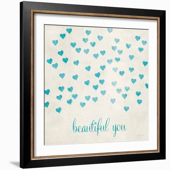 Beautiful You in Blue-Morgan Yamada-Framed Premium Giclee Print